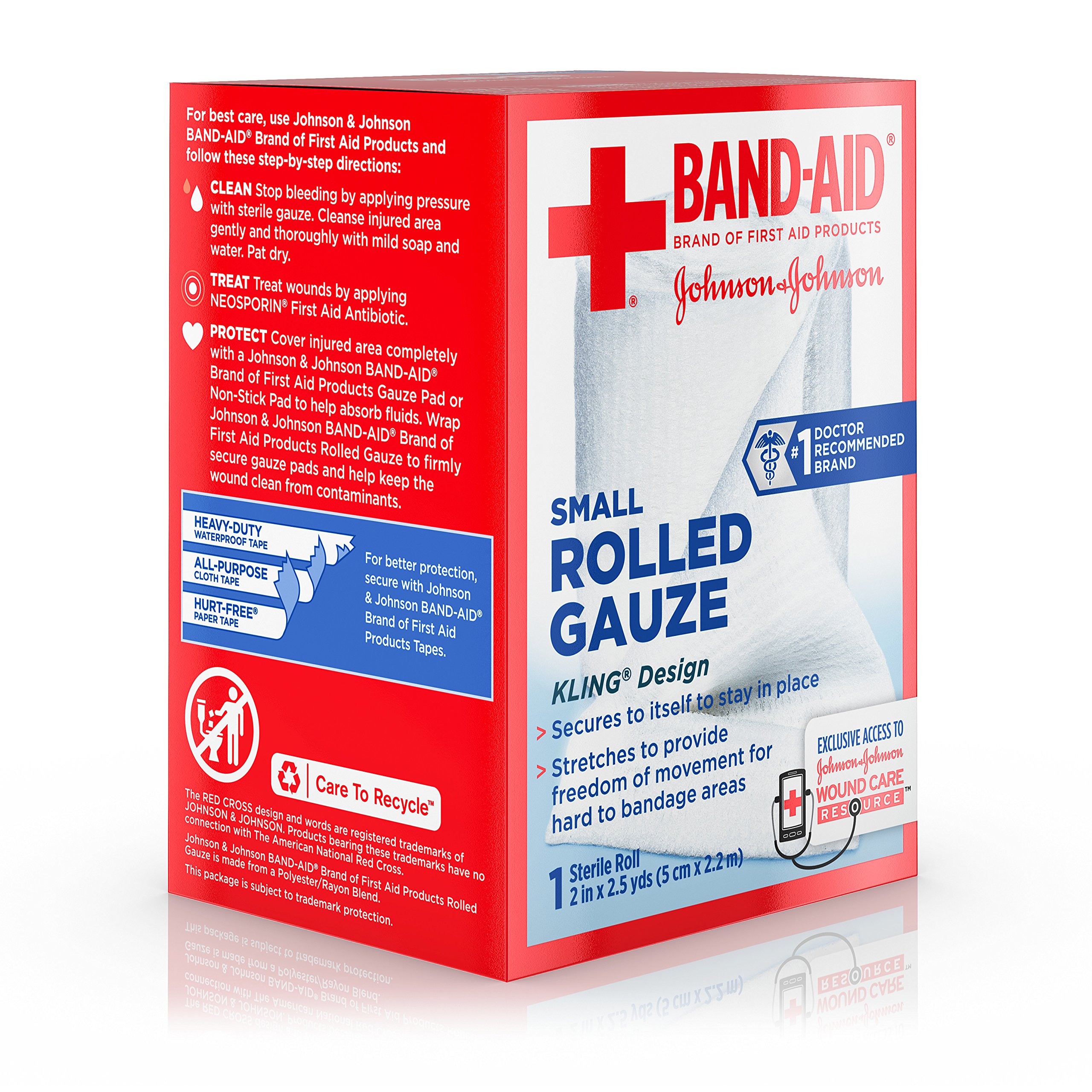 BandAid Brand Large Gauze Pads ExerciseN