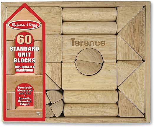 melissa and doug natural wooden blocks