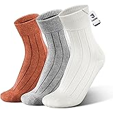 MAGISDU Alpaca Sleep Socks Women, Cozy Comfy Soft Winter Sock for Bed, Warm Wool Ladies Gifts, Breathable Moisture Wicking
