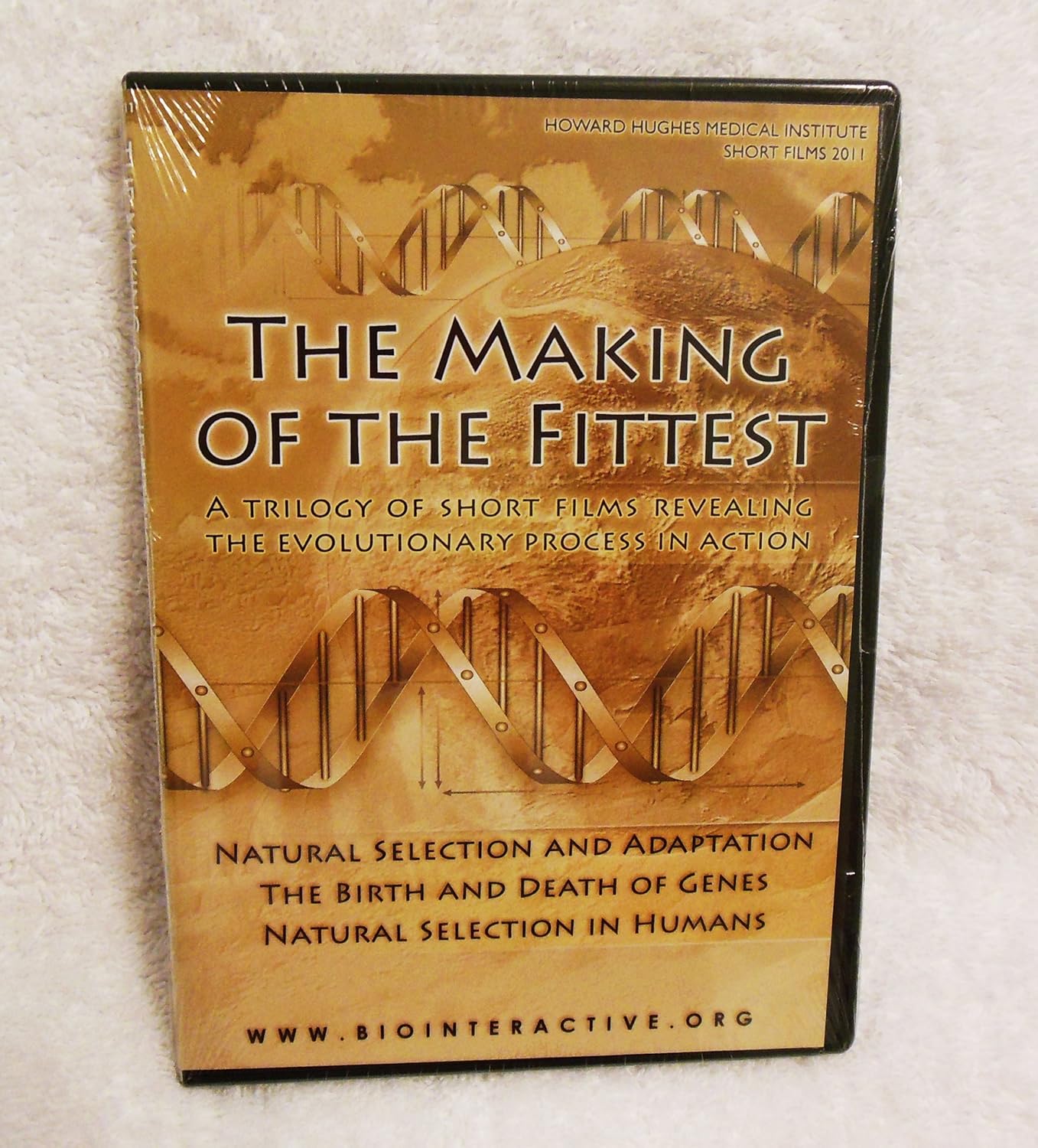 Amazon Com The Making Of The Fittest Dvd Trilogy Of Short Films Revealing The Evolutionary Process In Action Toys Games