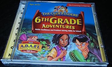 Amazon.com Clue Finders 6th Grade Adventures w/ADAPT Video Games