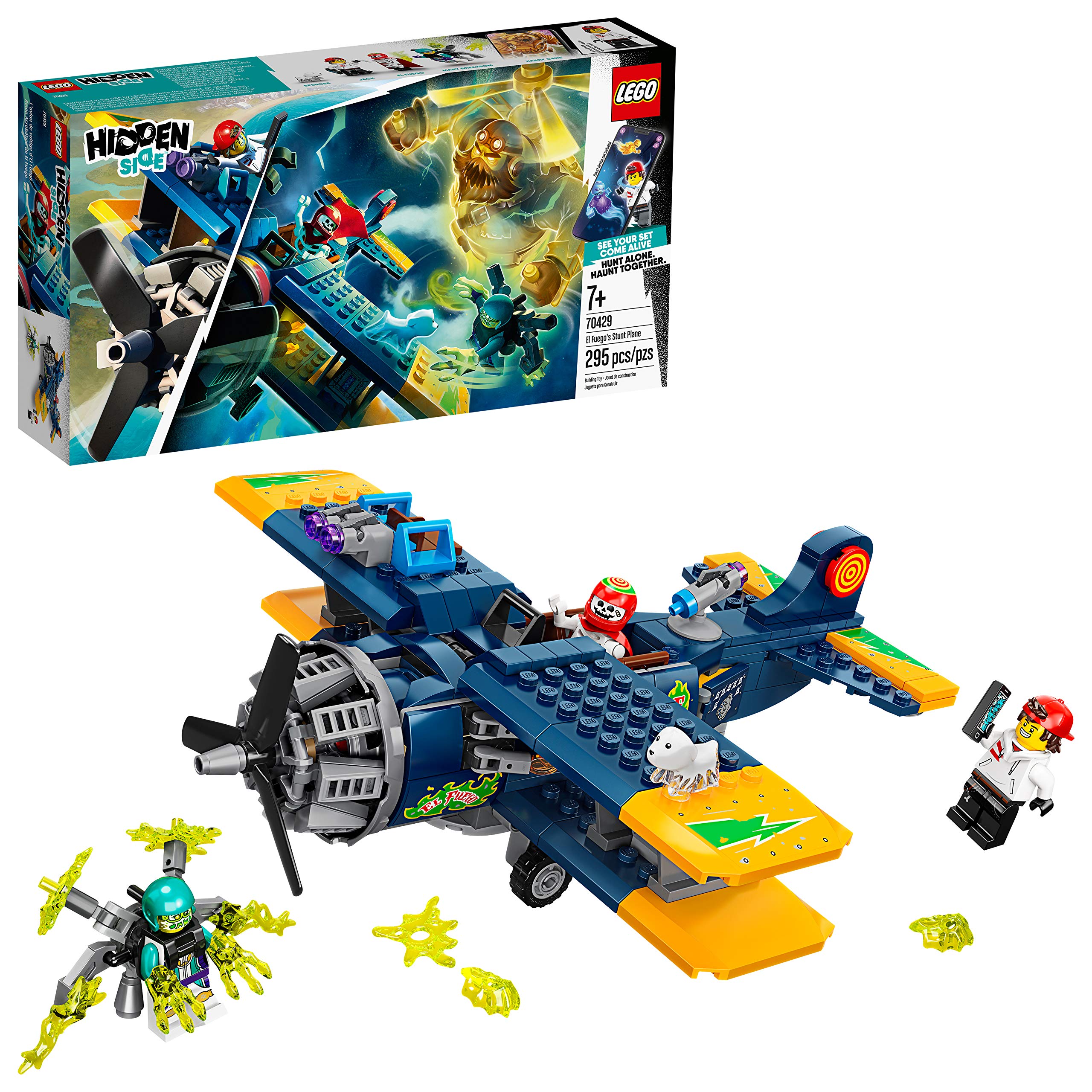 LEGO Hidden Side 70429 El Fuego's Stunt Plane with AR Games App multicolor
