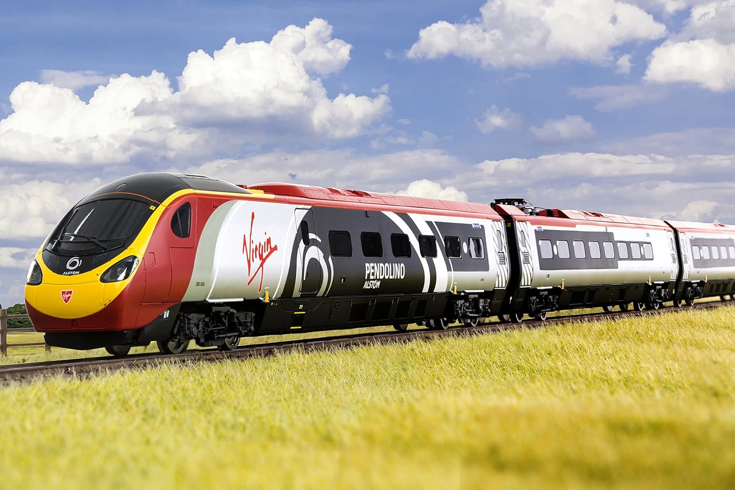 hornby virgin trains pendolino electric train set