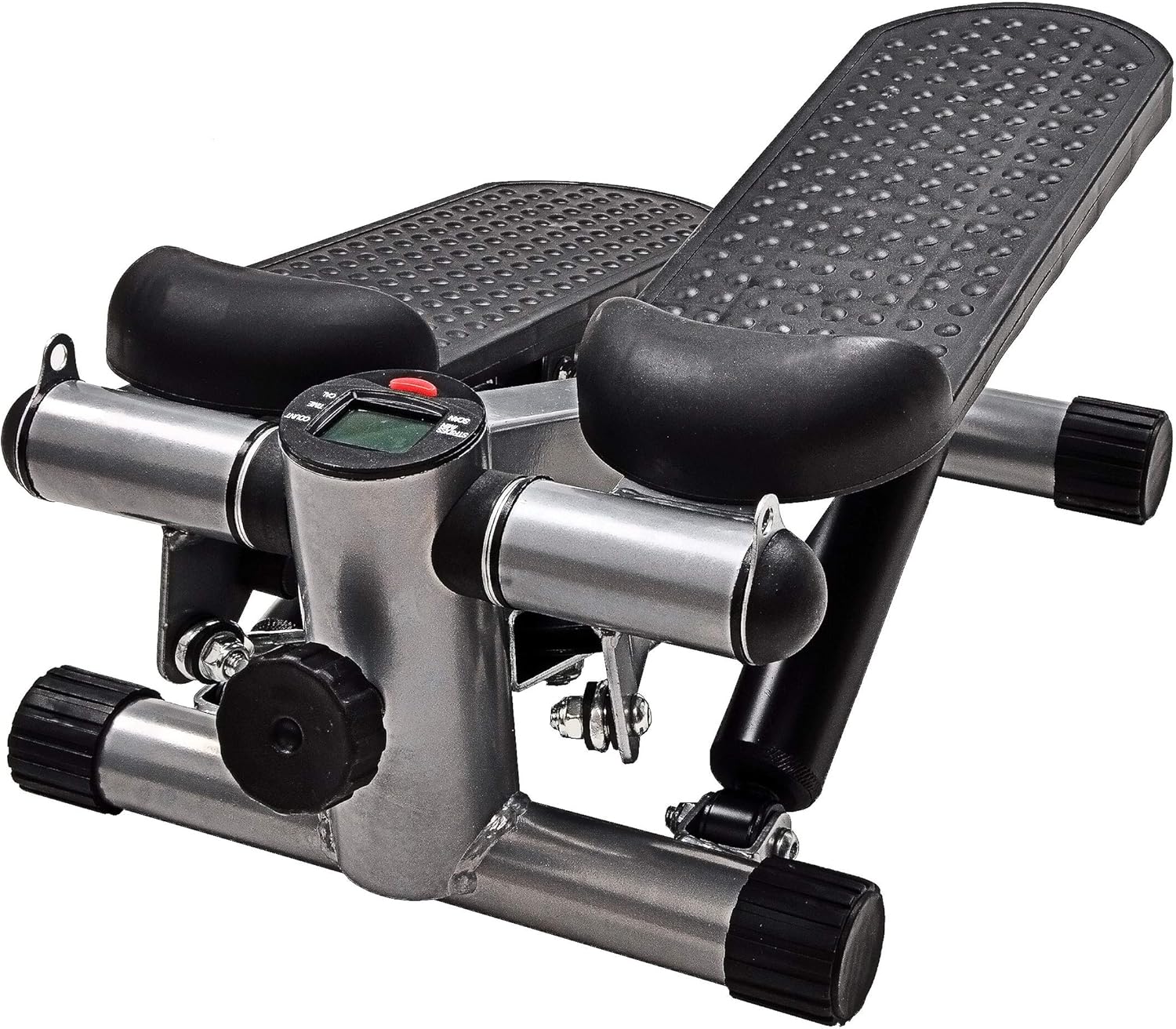 BalanceFrom Adjustable Stepper Stepping Machine with Resistance Bands, Gray : Sports & Outdoors