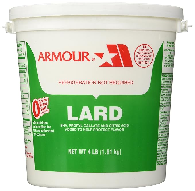 Armour Lard Pail, 4 lb Amazon.in Health & Personal Care