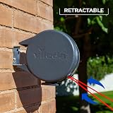 Vileda Dual Cordomatic 30m Retractable Washing Line Garden Indoor Outdoor view 6
