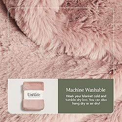 UnHide Marshmallow - Faux Fur Blanket - Heavy