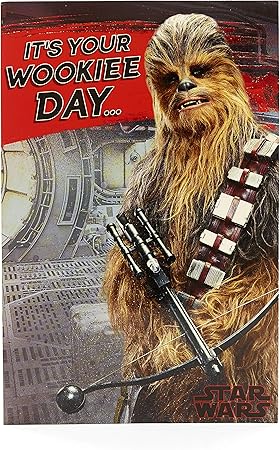 Leben Kaufmann Bar Geburtstagskarte Star Wars Amazon Luster Springen Vitalitat