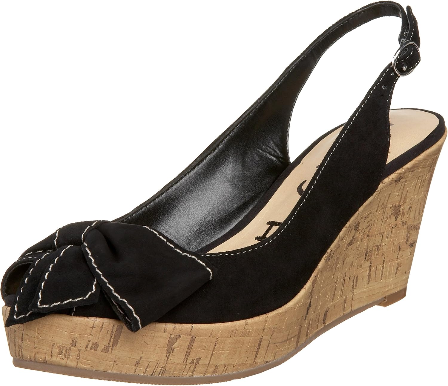 unisa peep toe bootie