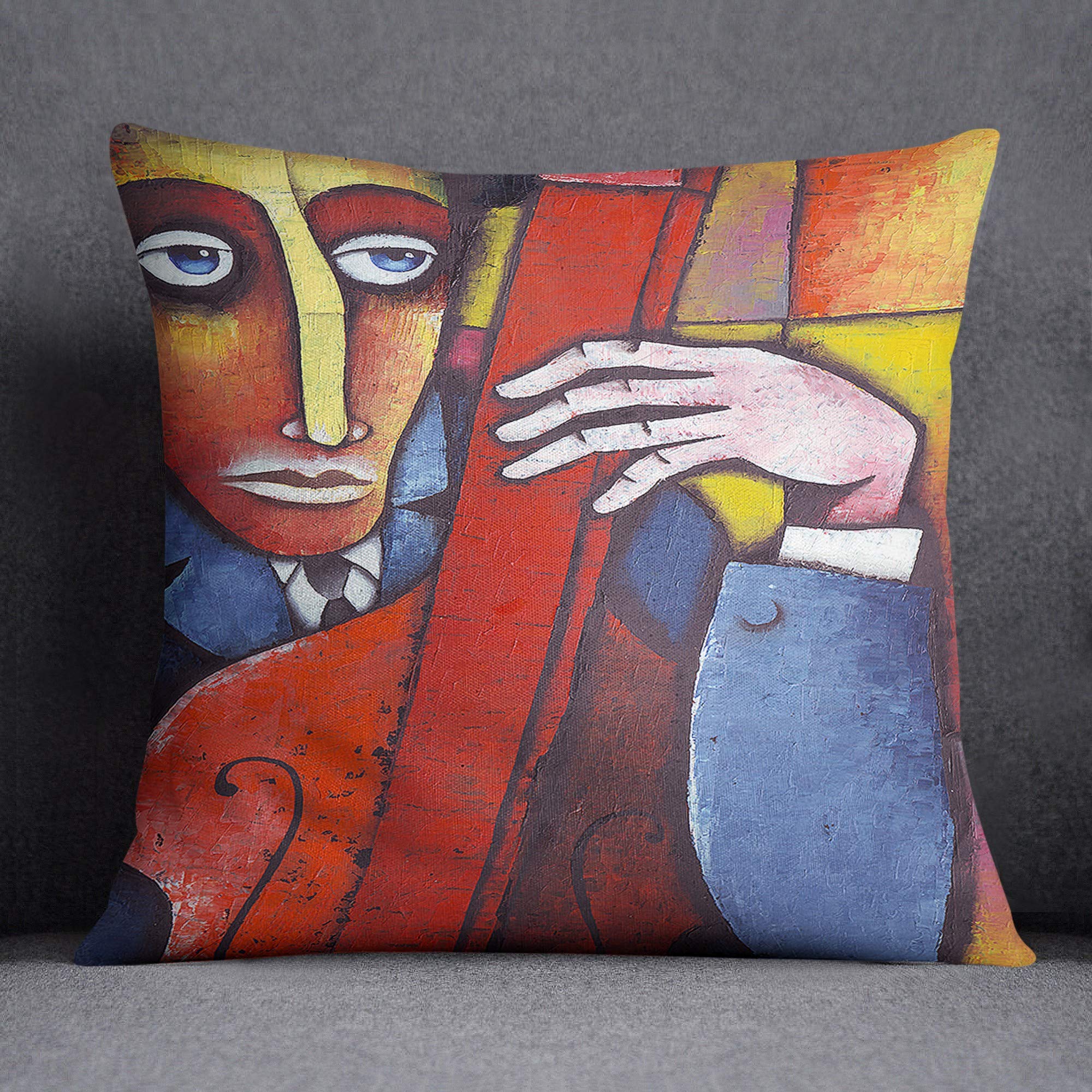 Bonamaison Decorative Cushion Cover, Multi, 45x45