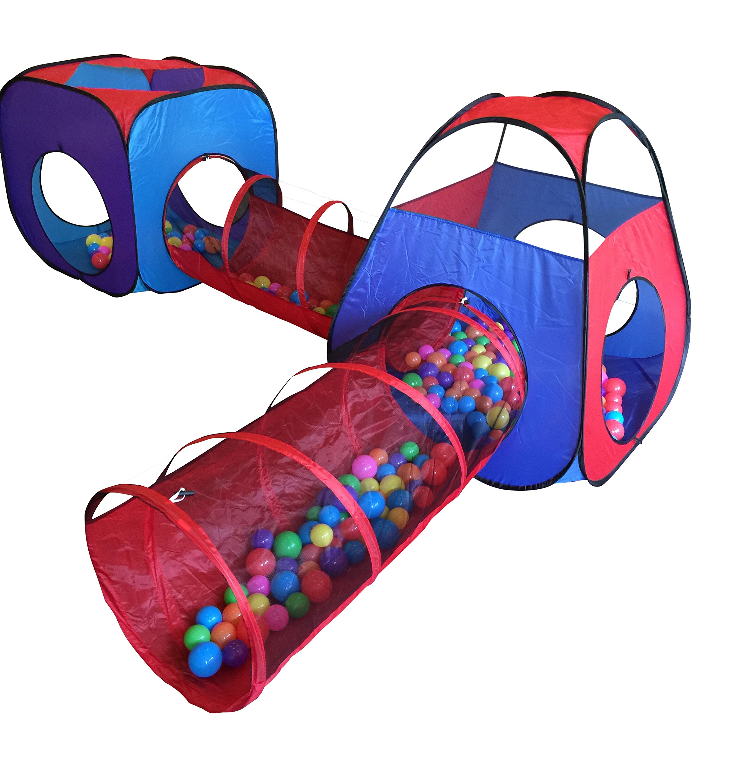 Children Play Tent Pop Up Crawl Tunnel Kids Playhut Toddler Playhouse