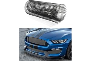 AOCISKA Universal Car Grill Mesh, 40"x13" Aluminum Alloy Expanded Metal Sheet,Automotive Grille Insert Bumper, Metal Screen Car Grille,Fit for Car Bumper,Body Kit(8 * 16mm)