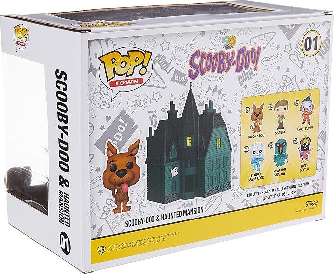 funko pop town scooby doo haunted mansion