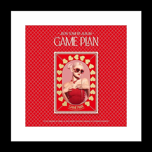 PHOTO BOOK Ver.) JEON SOMI GAME PLAN EP Album (BLACK Ver. + First