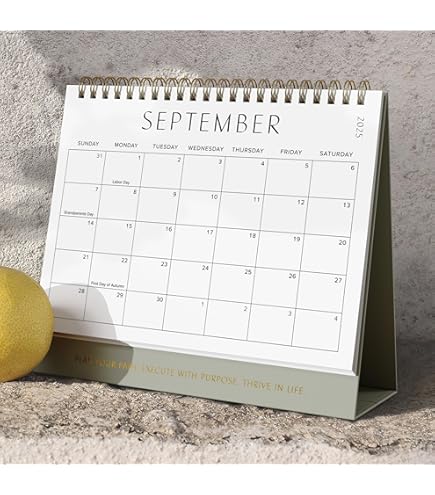 Aesthetic - Calendario Magnético Para Nevera 2025-2026, Desde