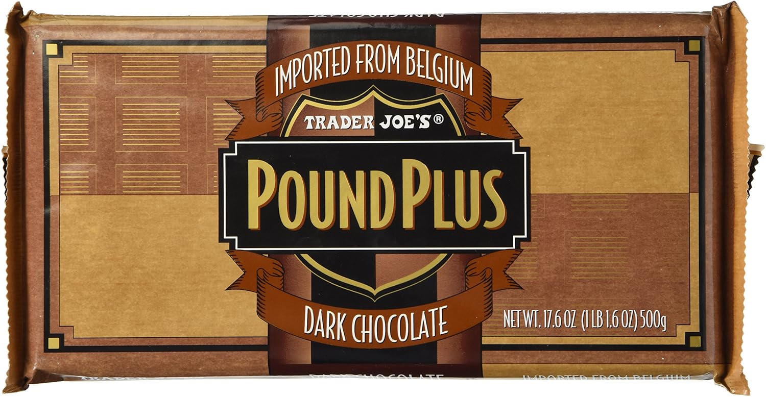 Trader Joes Pound Plus Dark Chocolate 17.6 oz Candy And Chocolate Bars Grocery