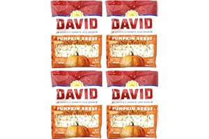 David Seeds, Pumpkin Seeds, 5-Ounce Bags (Pack of 4)