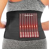 MUELLER Sports Medicine Adjustable Back Brace, Ideal for Upper and Lower Back Pain, Relief &amp; Support for Men and Women, Strains, Sciatica, Scoliosis, Black