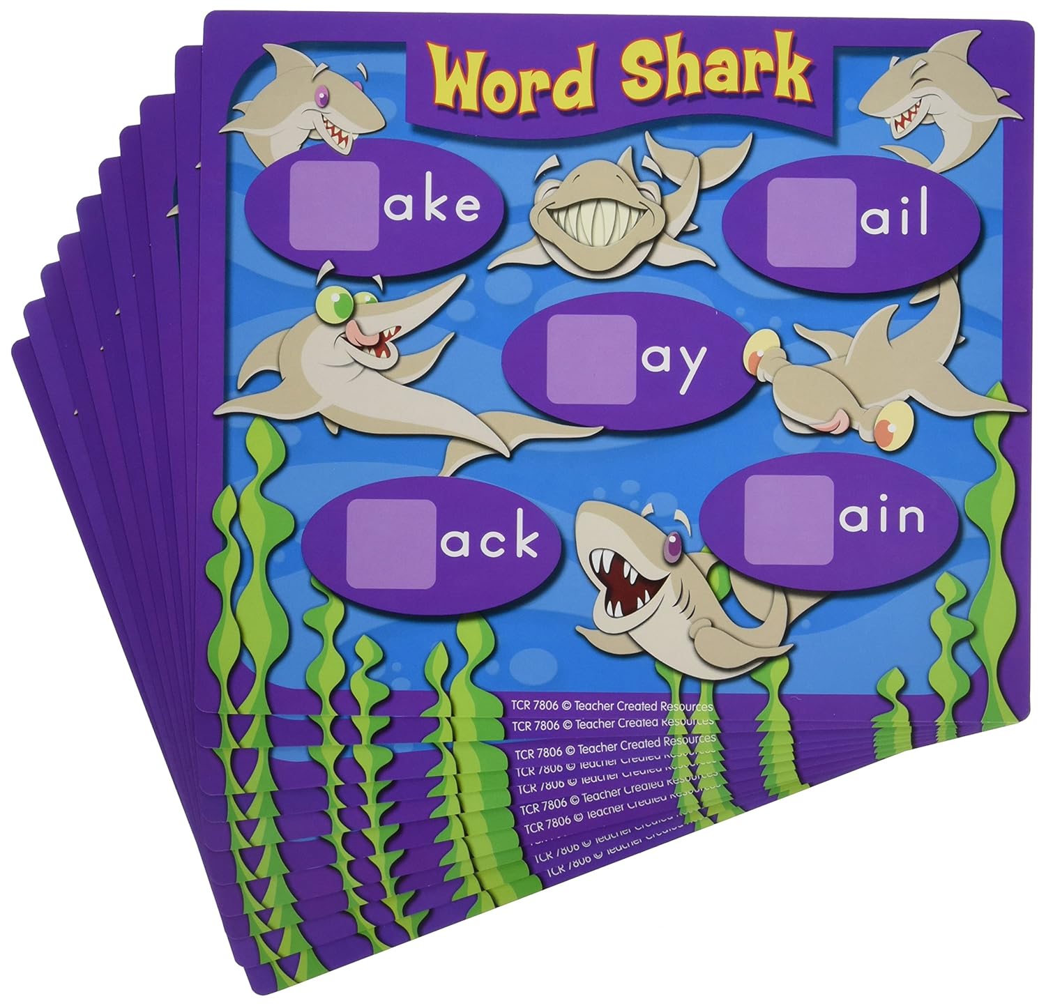 Teacher Created Resources Word Shark: Word Chunk Game (7806)