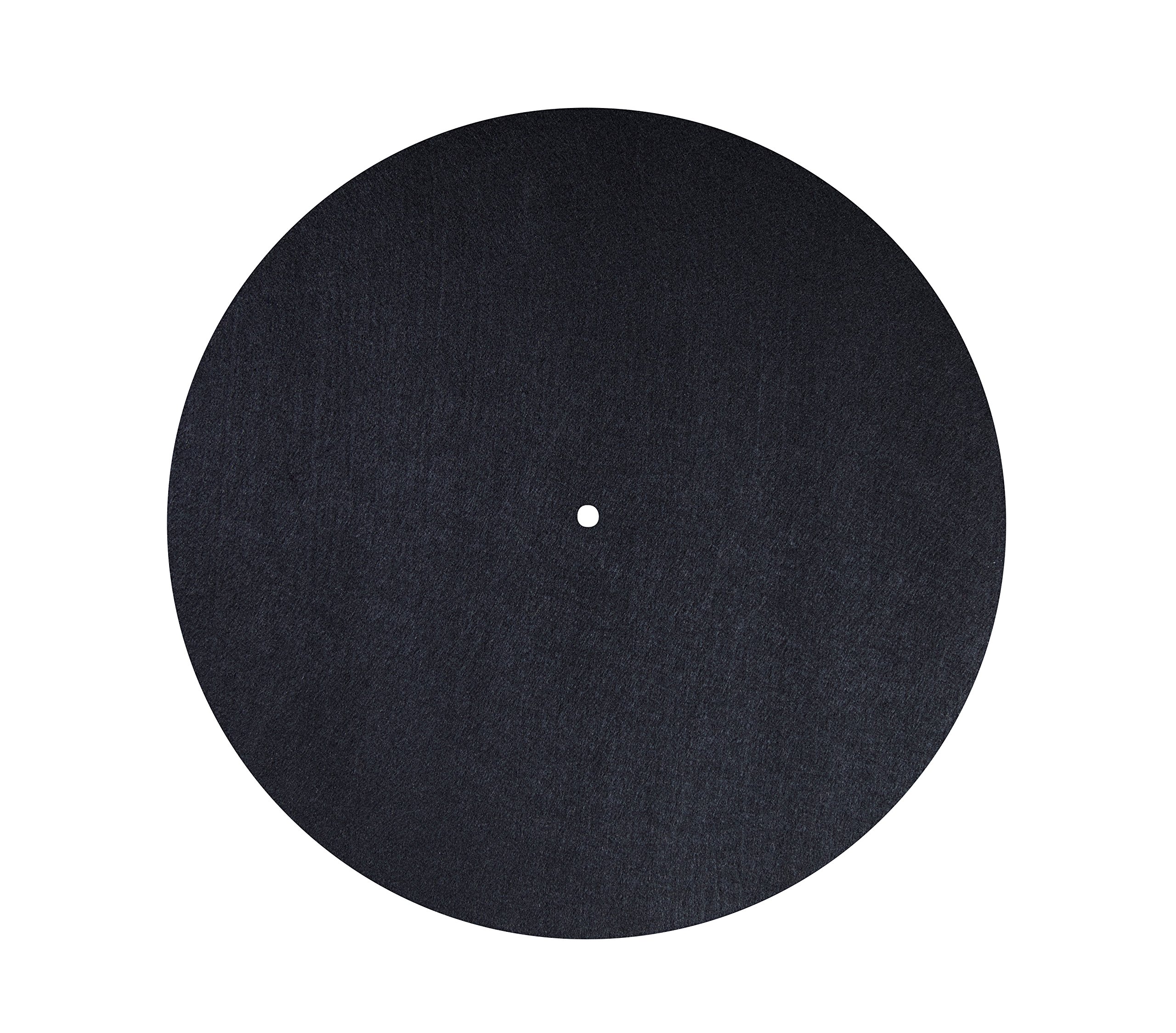 Dynavox PM2 Turntable Cover for Turntable - Anti-Static Felt - 30cm Diameter - Black