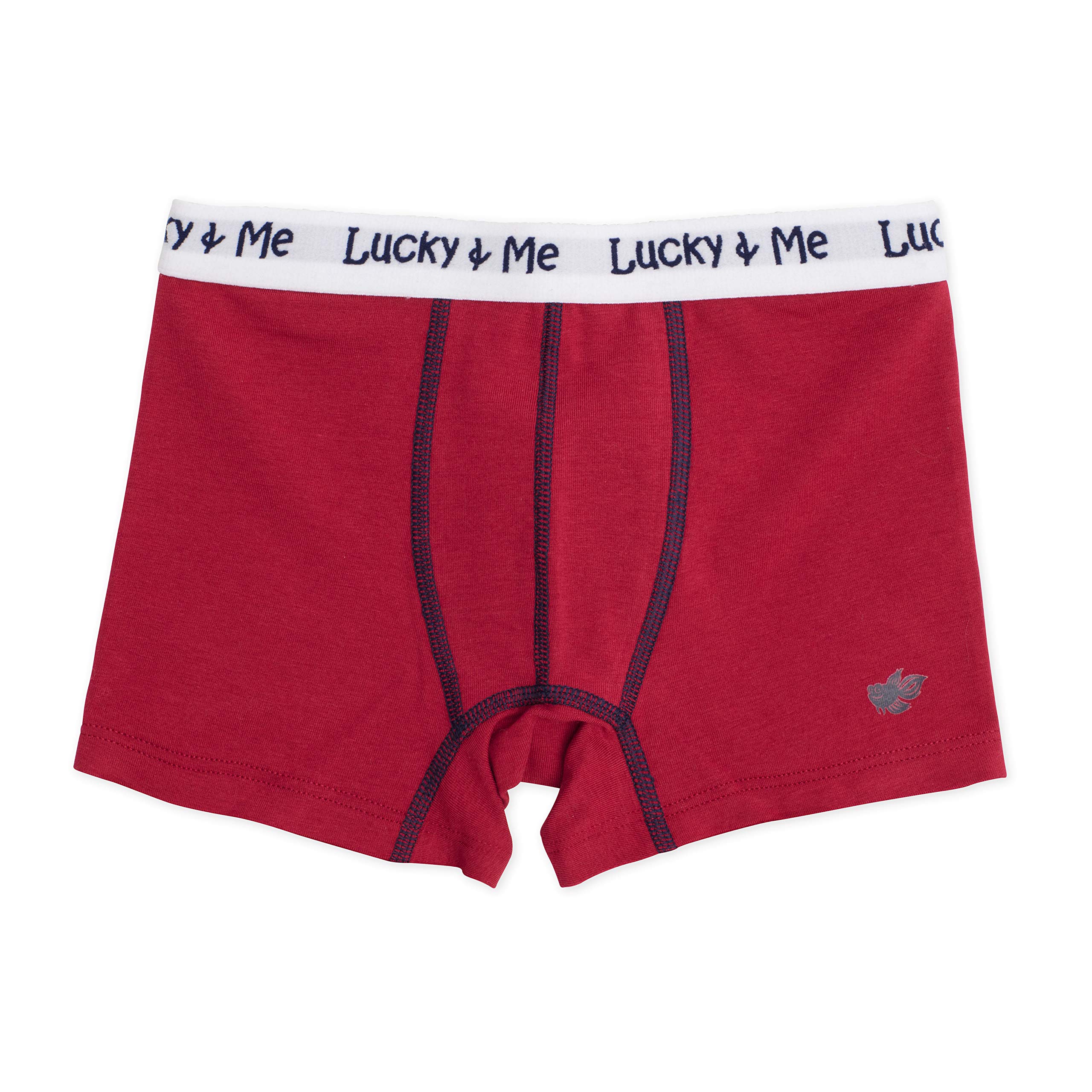 Lucky & Me Liam Boys Boxer Briefs Children's Tagless Soft Cotton