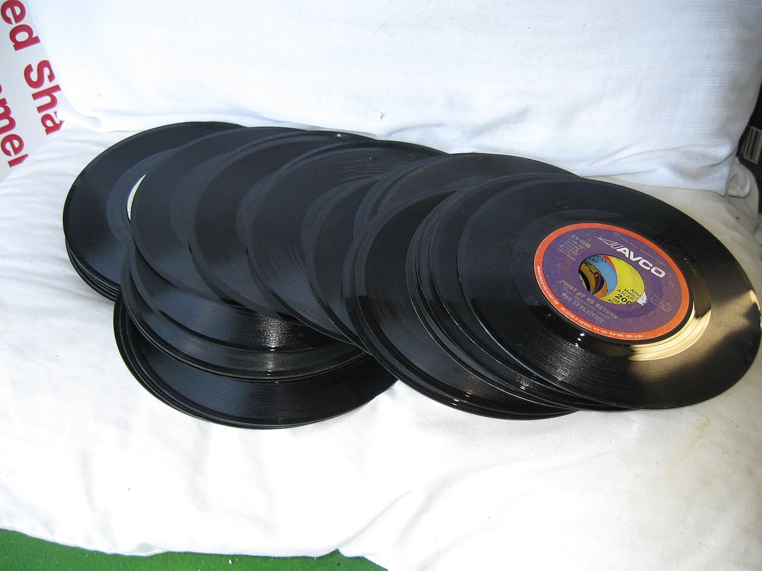 Vinyl 45 Records, Lot of 567" 45s Records Vinyl for Craft