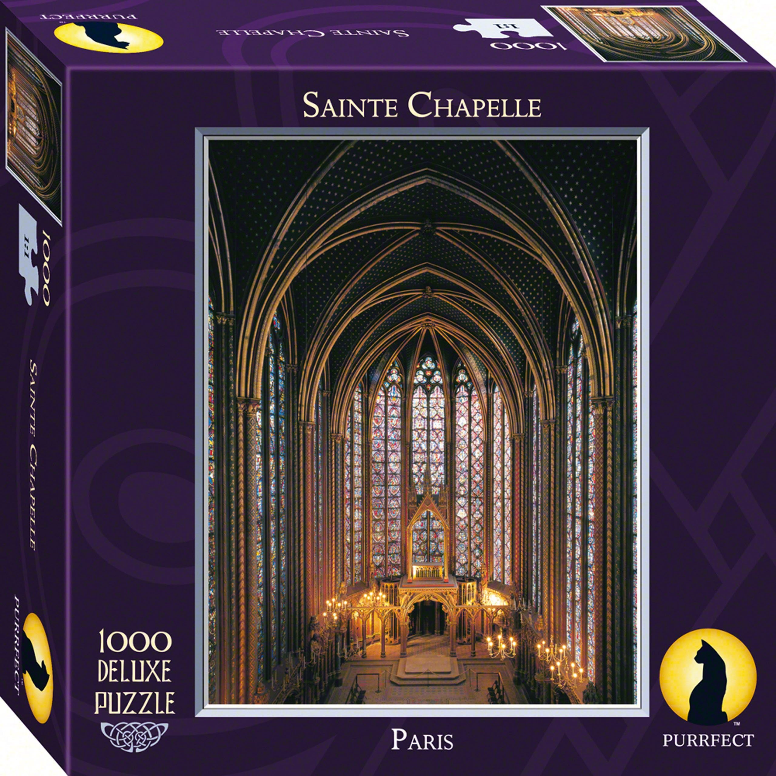 Purrfect Puzzles Sainte Chapelle 1000 Piece Puzzle