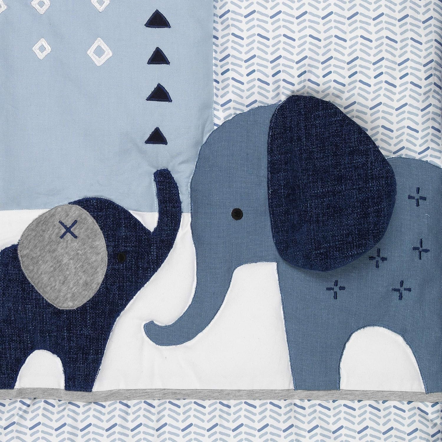 lambs and ivy elephant bedding