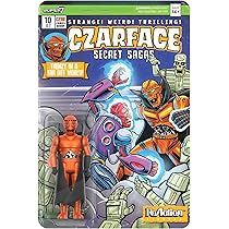Super7 ULTIMATES! Czarface Czar Noir – Boneco Czarface de 18 cm
