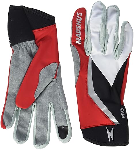 Madshus Pro Glove Handschuh - Schwarz-Rot-Weiß - 18B4004.1.1