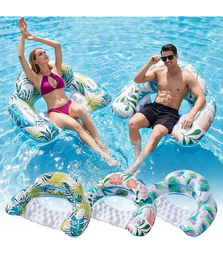 Amazon.com: Aqua Deluxe Supreme Hex Pool Chair Lounge and Aqua