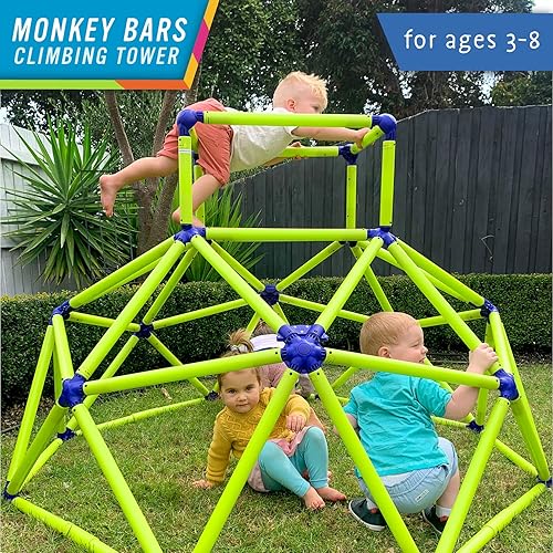 Eezy Peezy Monkey Bars Climbing Tower Active Indoor Outdoor Play Set  Climbing Dome Equipment Toys Fun for