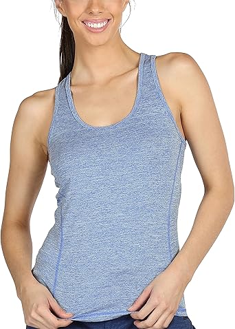 icyzone Camiseta de Fitness Deportiva de Tirantes para Mujer: Amazon.es: Ropa y accesorios