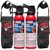 Counter Assault Bear Spray - Bears, Mountain Lions, Coyotes - Long-Range 32ft Distance - Pepper Spray Safety Gear for Hiking &amp; Camping Protection - 2% Capsaicin - 8.1 oz