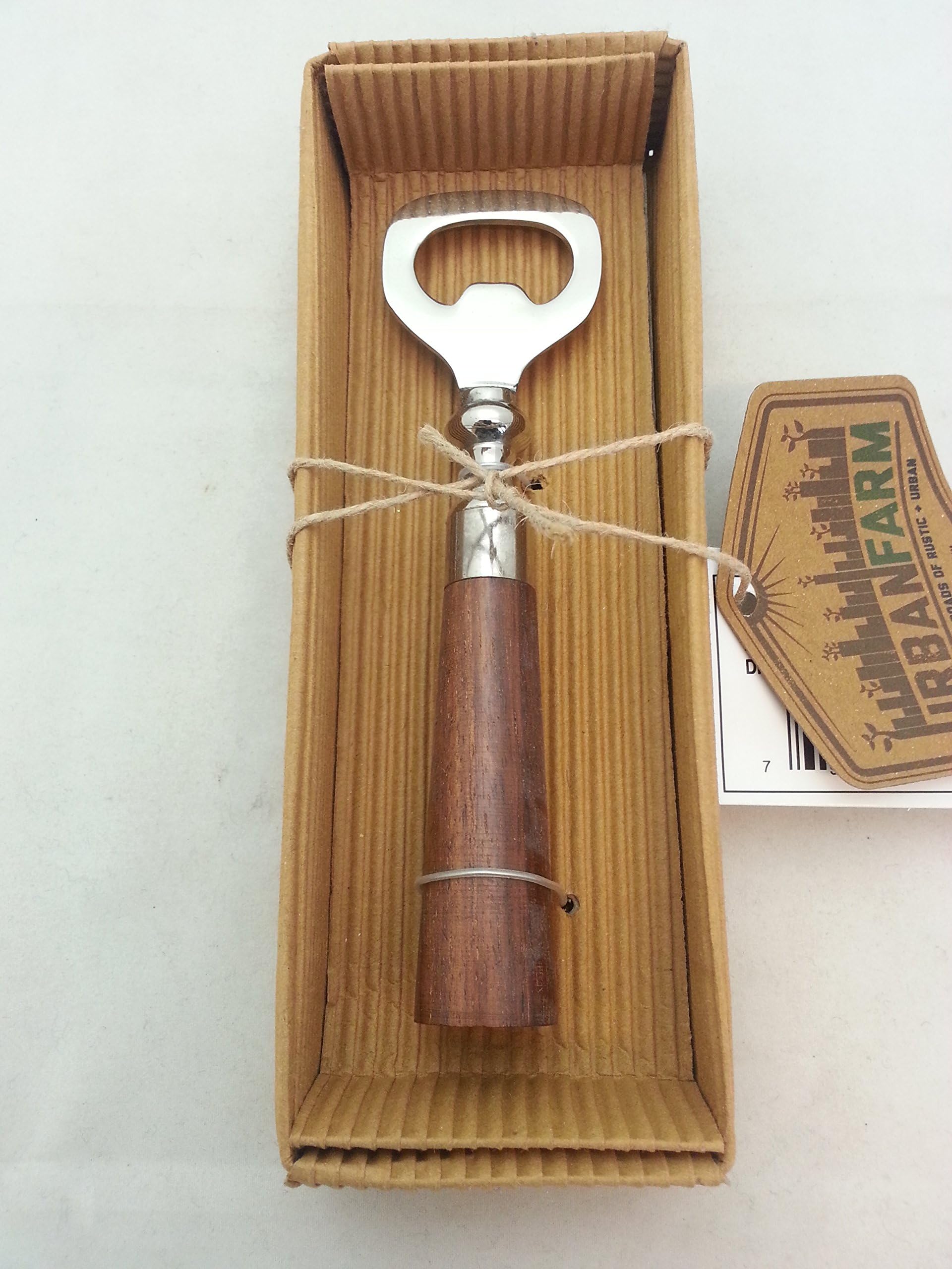 Thirstystone Wooden Bottle Opener, One Size, Dark Wood