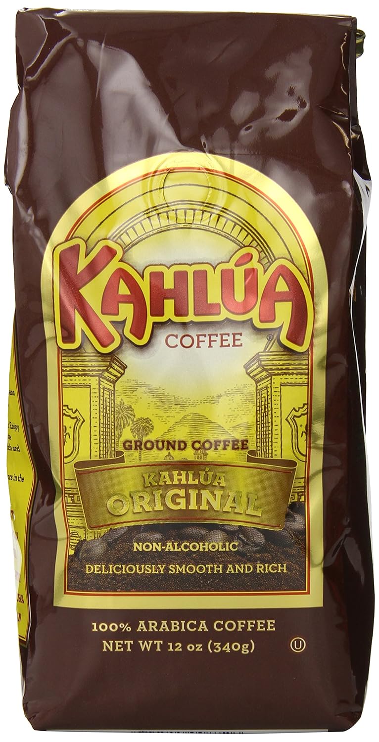 Kahlua Gourmet Ground Coffee, Original, 12 Ounce (Pack of