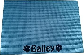 personalised cat food mat