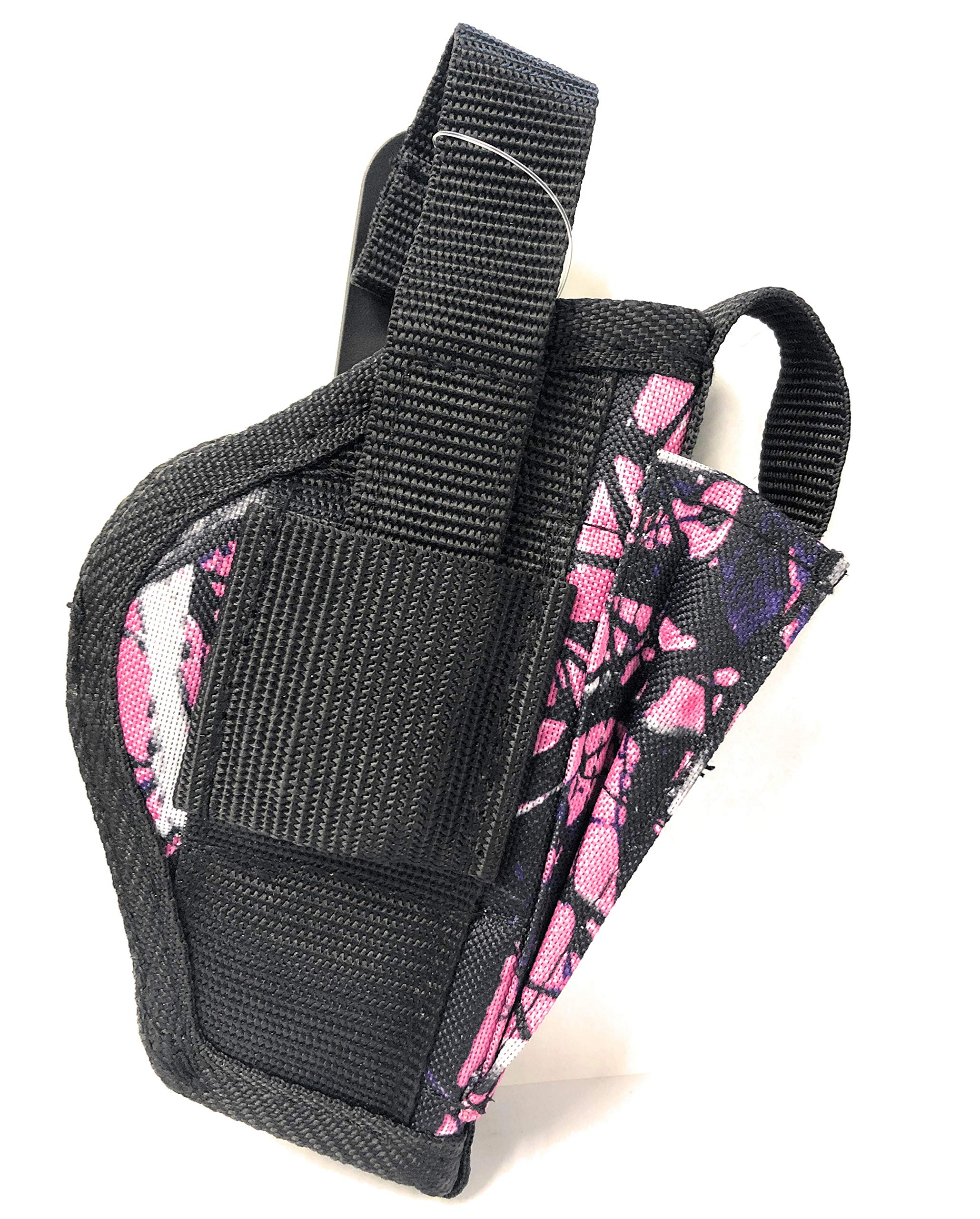 Pro-Tech Pink Camo Holster - Fits Left or Right Hand, Ruger LC9 & LC380, Ambidextrous, Belt & Clip
