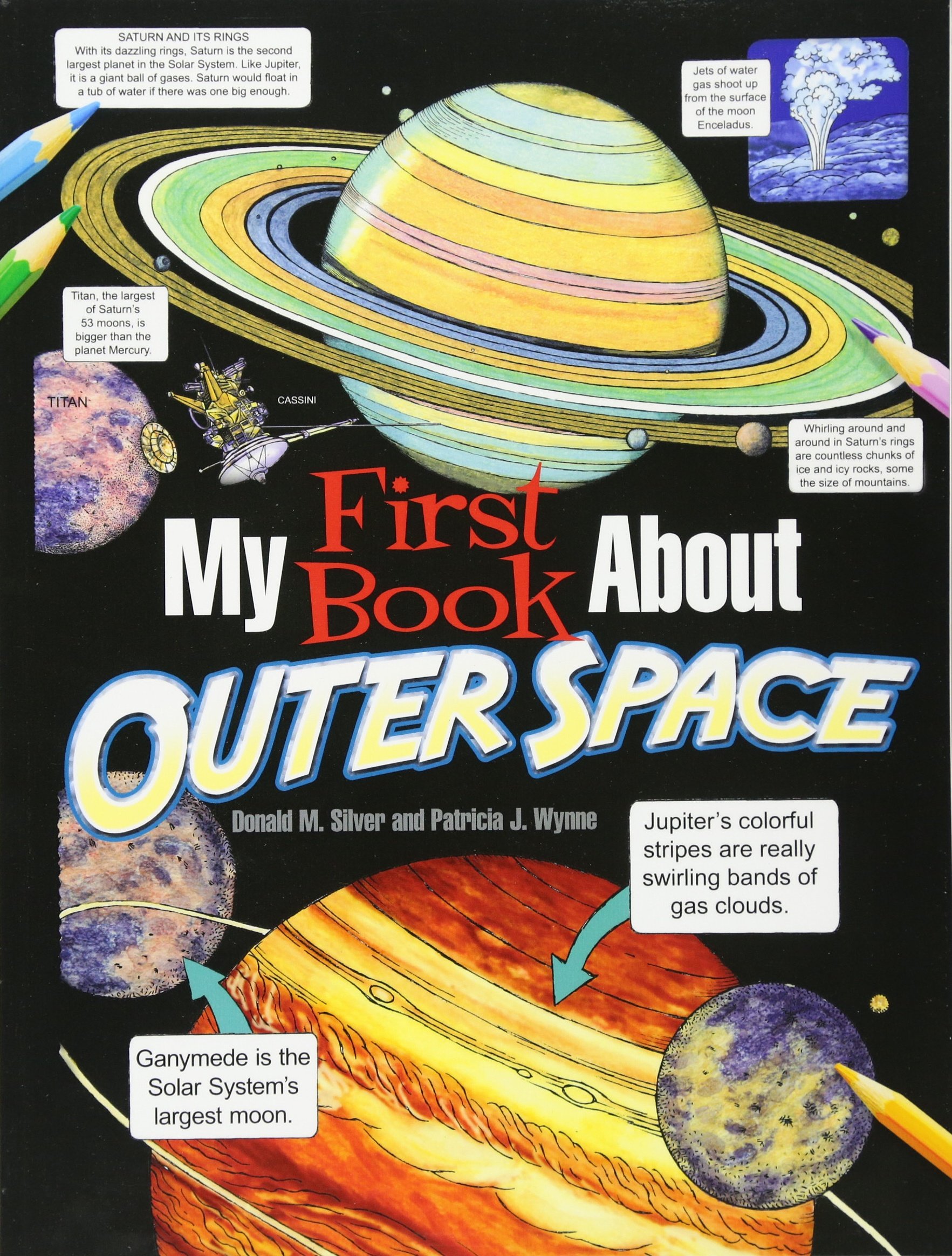 My First Book About Outer Space Dover Coloring Books For