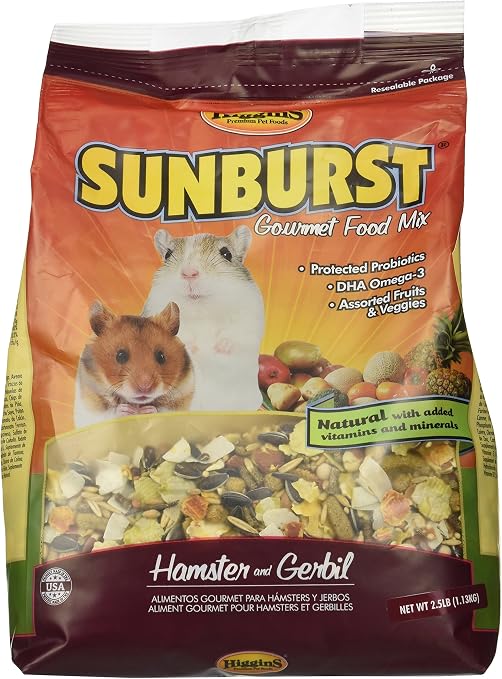 Higgins Sunburst Gourmet Food Mix for Hamsters and Gerbils Amazon.ca Pet Supplies