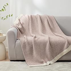 Snuggle Sac Heather Taupe Throw Blanket for