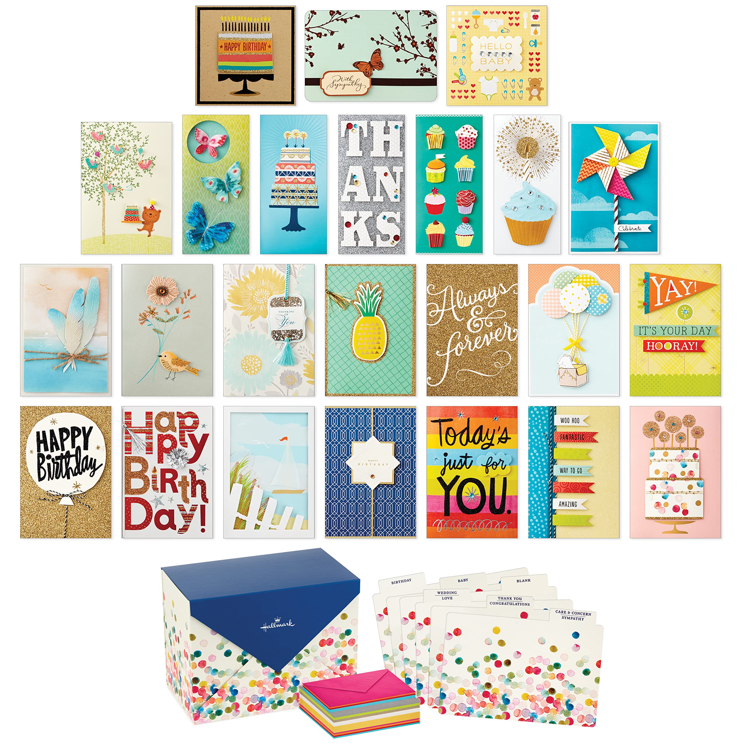Hallmark All Occasion Handmade Boxed Set of