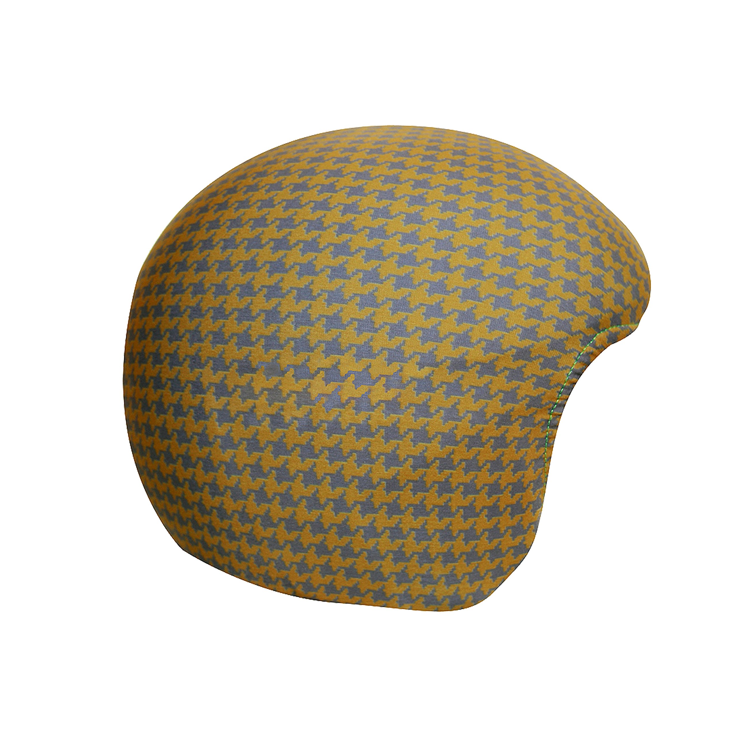 COOLCASC BROWN/GREY HOUNSTOOTH Multisport Helmet Cover