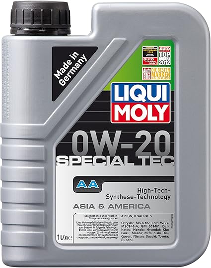 LIQUI MOLY 9701 Special Tec AA 0W-20 Motoröl, 1 L