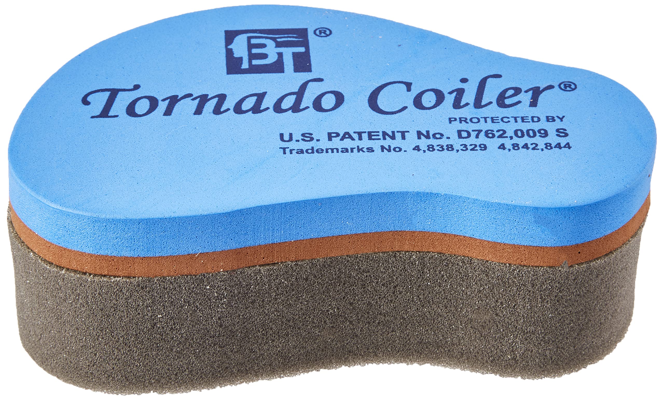 Beauty Town Tornado Coiler Mini Sponge Brush Blue 10mm (09966) 21g