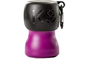H2O4K9 Stainless Steel K9 Water Bottle (9.5oz, Matte Purple)
