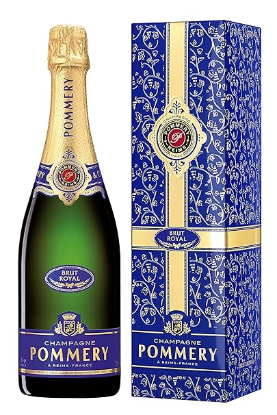 Pommery Brut Royal Champagner in Geschenkverpackung, saisonale Ausstattung Champagner, 0.75 l