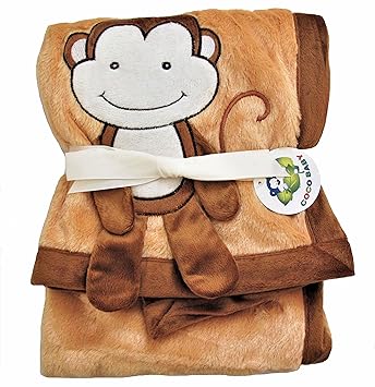 monkey baby blanket