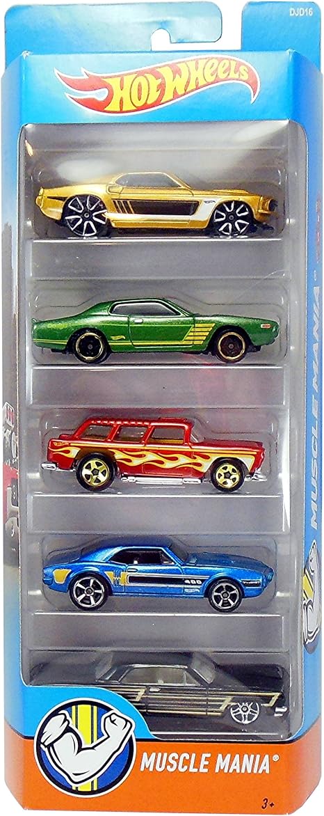 hot wheels muscle mania 5 pack