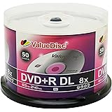 Value Disc Double Layer DVD+R 50pk in Spindle (cake box)